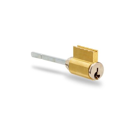 Keyed Alike Kwikset Keyway Cylinder for Touchscreen Deadbolt US3 (605) Bright Brass Finish -  YALE REAL LIVING, AYRD200KWKA0605